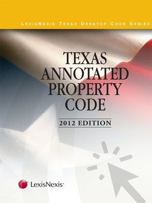 cover image of Texas Annotated Property Code